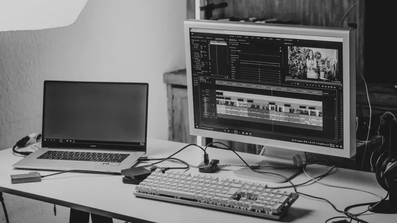 Ustawienie dwóch monitorów — poziomo czy pionowo