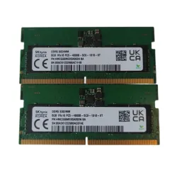 PAMIĘĆ DDR5 SODIMM SK Hynix 2 x 8GB – PC5 4800B, Gwarancja 1 Miesiąc