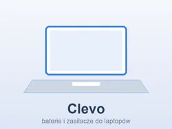Clevo M37 – baterie i zasilacze