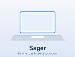 Sager NP5850 – baterie i zasilacze